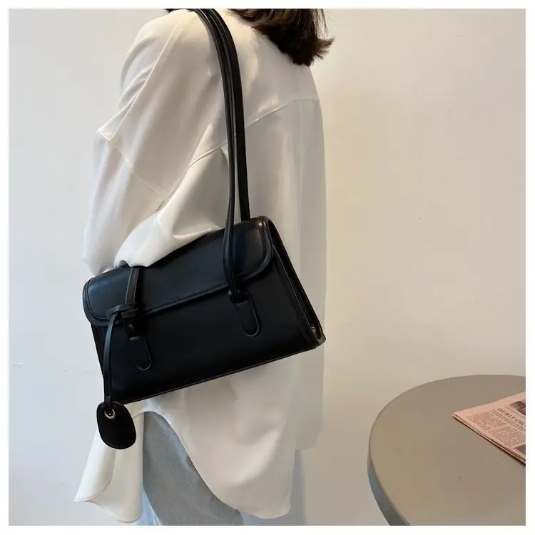 JIAERDI Vintage White Handbags Women New Retro Elegant Leather Shoulder Bags Ladies Hot Girls Chic Underarm Bag Purses Female