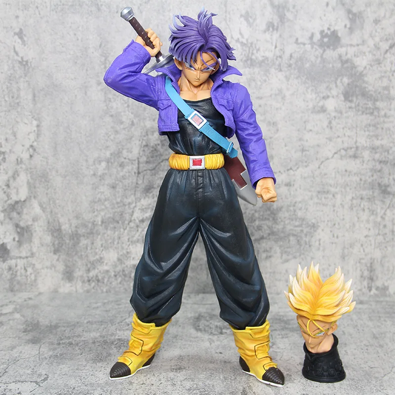 

45cm Anime Figure Dragon Ball Z Trunks Action Figure Gk Oversized Statue Pvc Model Toys For Children's Birthday Present Figure