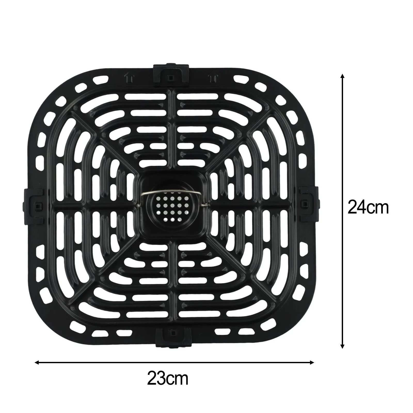 Pies de silicona para freír para comedor y Bar, pequeños electrodomésticos, accesorio de hoja de vapor, freidora de aire