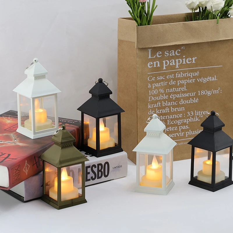 Description Picture 6 of itemRetro Chandelier Candlestick Lantern Candle Holder Candlesticks for Centerpieces Kerosene Lamp Lantern for Candles Room Decor