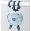 USB Rechargeable Octopus Electric Fan Stroller Stroller Fan Crib Portable Silent Small Fan 4