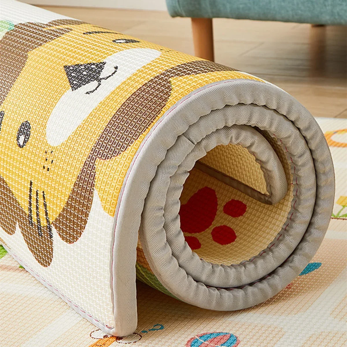 Multiple size options Play Mat for Children's Safety Mat Thicken 1/0.5cm Environmentally Friendly Baby Crawling Carpet Rugs