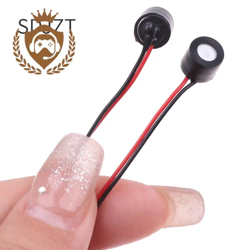 Microphone Sound Monitor IP CCTV Waterproof Audio Microphone Sound 1.25p Mic Cable Adapter Security for IP Camera Board Module 2pcs