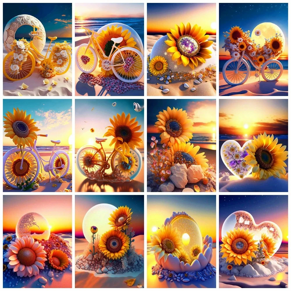 bicycle diamond painting