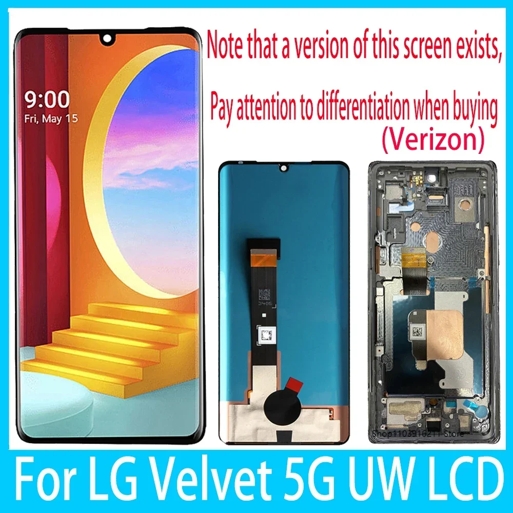 LG Velvet 5G (128GB + 6GB, Single Sim, Aurora Gray