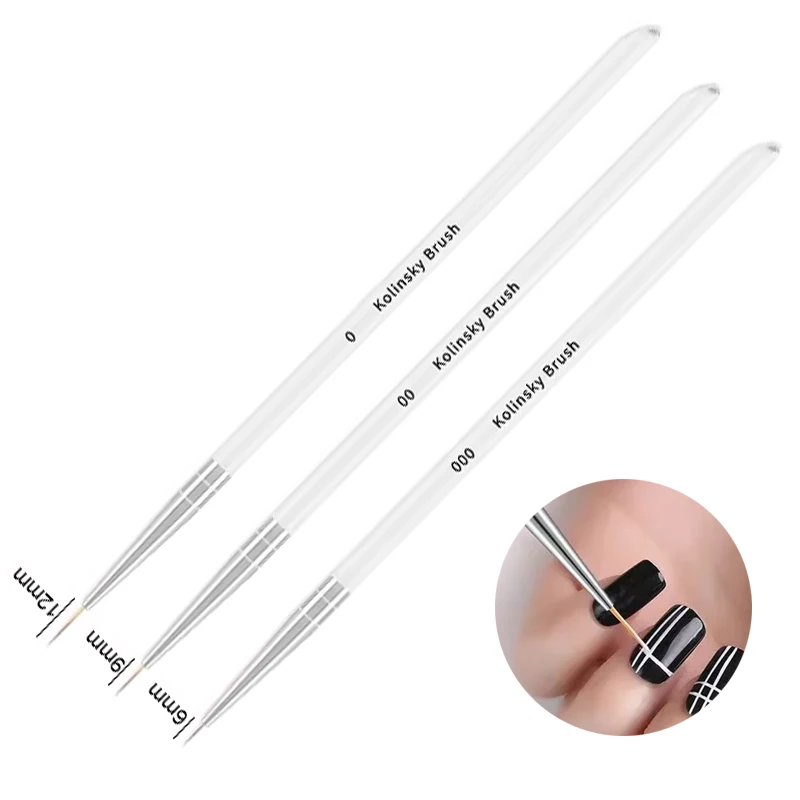 Butterfly Floral Nail Art Stamp Pen Set - Professional Dotting and Painting Manicure Tools, 3-Piece Kit