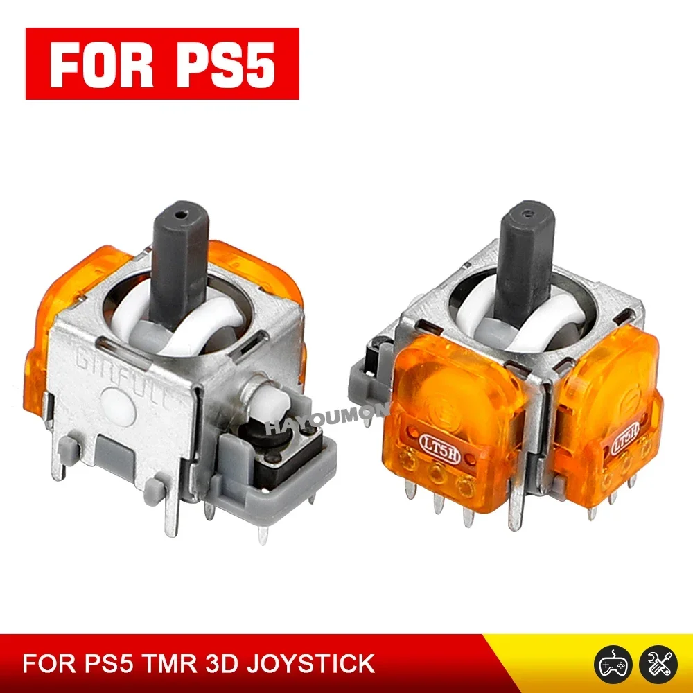 2/10PCS 3D 아날로그 센서 TMR 효과 조이스틱 모듈 게임용 아날로그 센서 컨트롤러 PS5/PS4/Xbox/Switch Pro 용 엄지 스틱