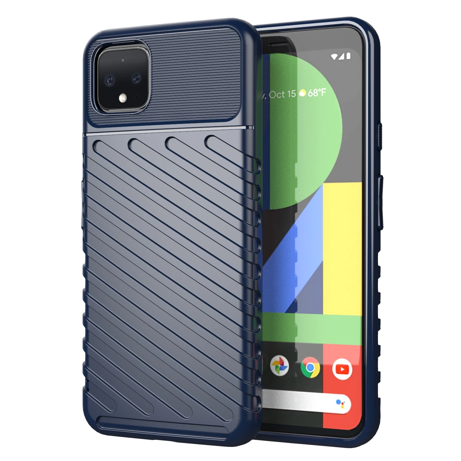 Shockproof Thunder Silicone Phone Case Cover – Durable and Stylish Protection