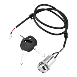 Electric Scooter Power Switch with Lock and Keys - Anti - theft Replacement Accessory (G4 Lock)