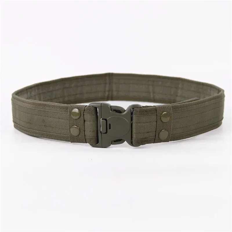 

Army Release Belt Breathable Military Tools Hunting Waistband Canvas Fashion Combat Belts Tactical Style Outdoor Hiking Quick