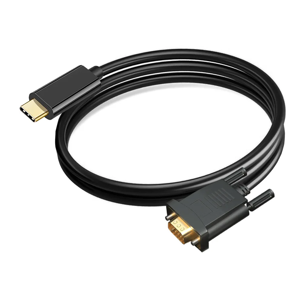 Cavo Usb C A Vga, Cavo Usb C A Vga Compatibile Con Per Macbook Pro 2019/2018/2017, Samsung Galaxy S9/S8