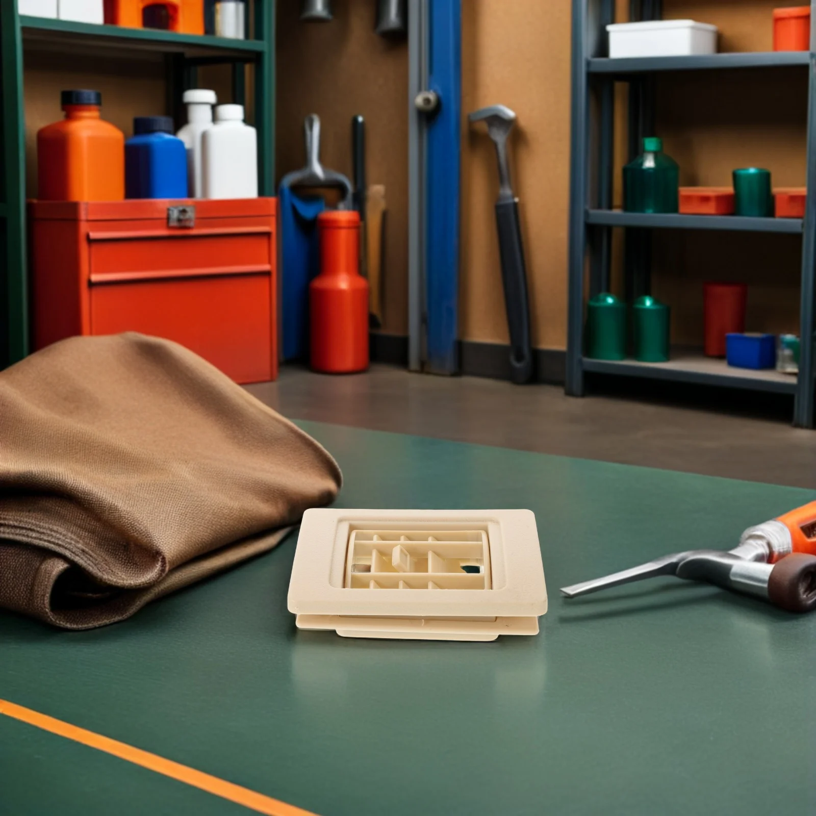 버스 에어컨 통풍구 커버 내구성 있는 ABS 직사각형 대시보드 에어컨 통풍구 그릴 RV 차량 교체용