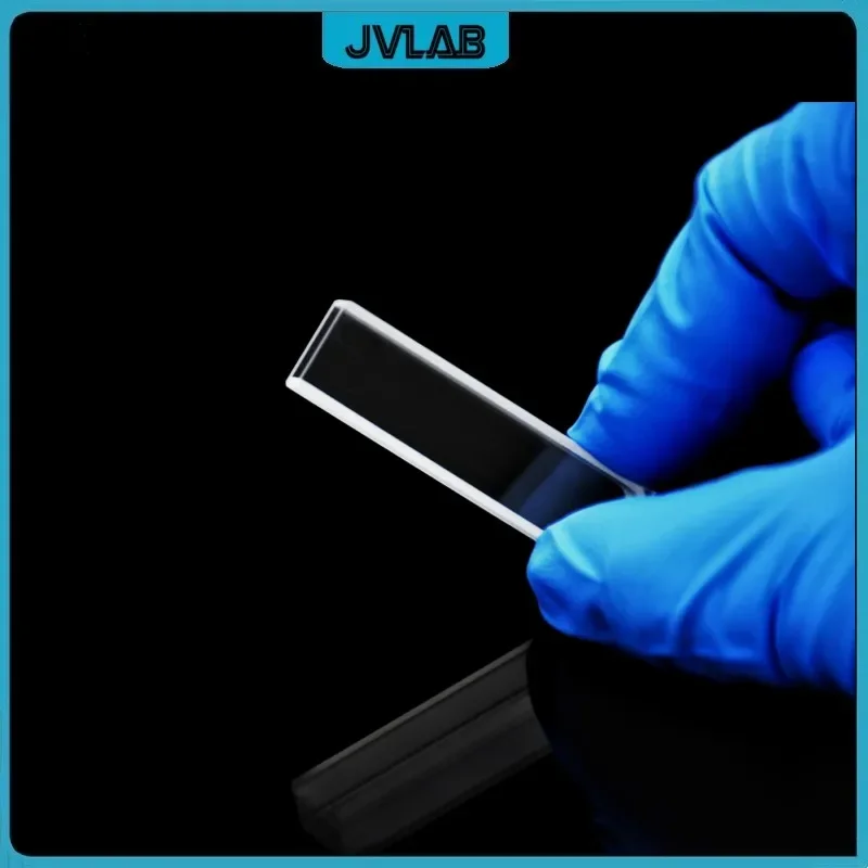 Glass Cuvette (Liquid Sample Cell) 0.4ml Light Path 1mm Absorption Cells Spectrophotometer Frit Sintering Technology 2 / PK