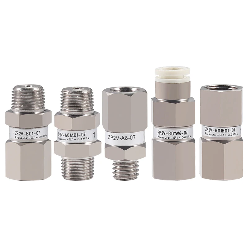 

1 pcs ZP2V-A5/A8/A01/B5-03/05/07/10 Pressure Check Valve Vacuum Logic Valve Safety Valve Internal Thread/External Thread