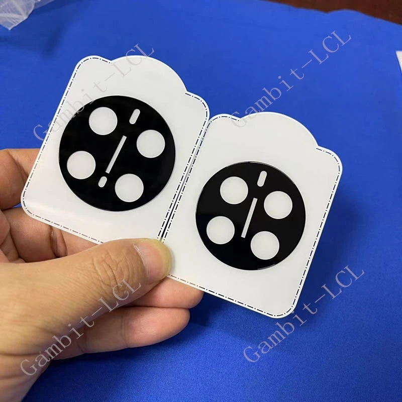 Premium 3D Integral Camera Lens Tempered Glass Back Screen Protector Cover Film