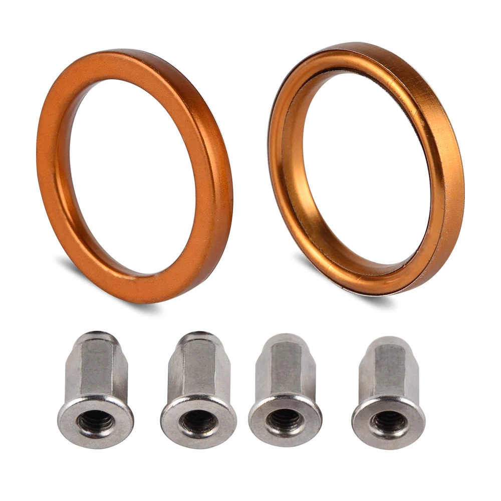 Exhaust Gasket Replace 18291-MN5-650 Motorcycle Exhaust Gasket Nuts For Honda Nighthawk 250 CB250 92-08 Magna 750 VF750C 87-93 VF700C 1984-1987