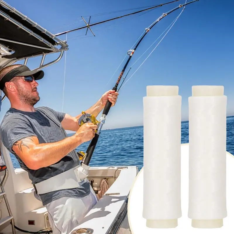 Transparent Fishing String 656 Feet/Roll Clear 2Pcs Fishing Bait Thread Invisible Fishing Wire 0.2mm Elastic Fishing Thread For 3