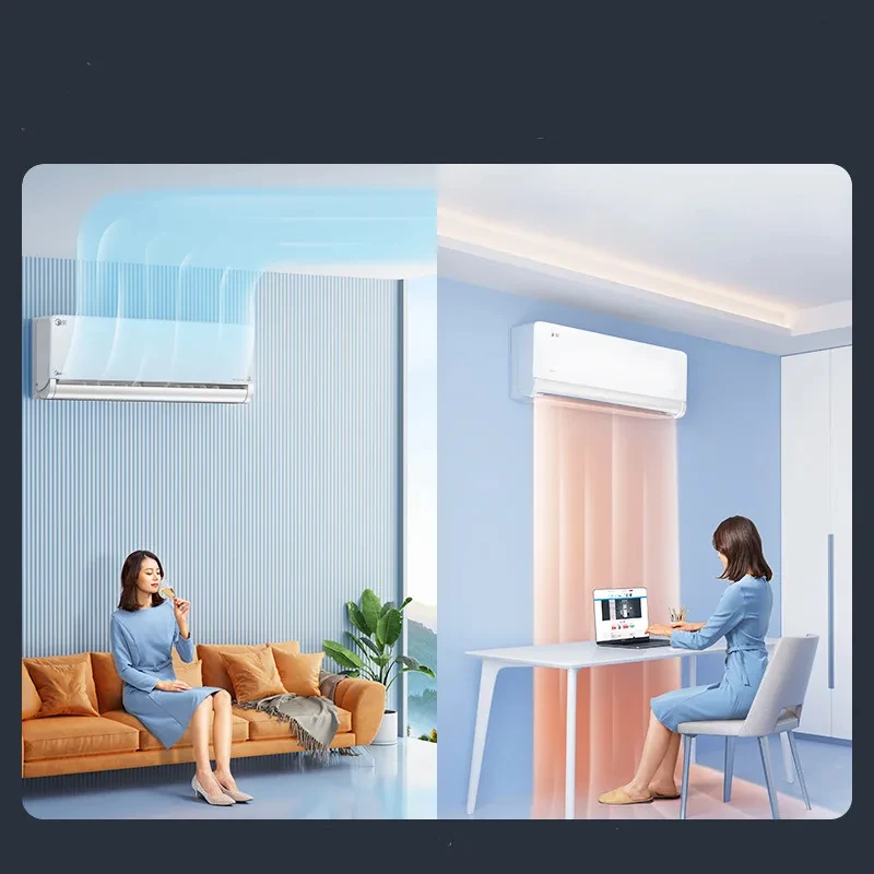 Midea 1.5HP Air Conditioner Grade 1 Variable Frequency Home Air Conditioner Cold and Warm Split Wall Mounted