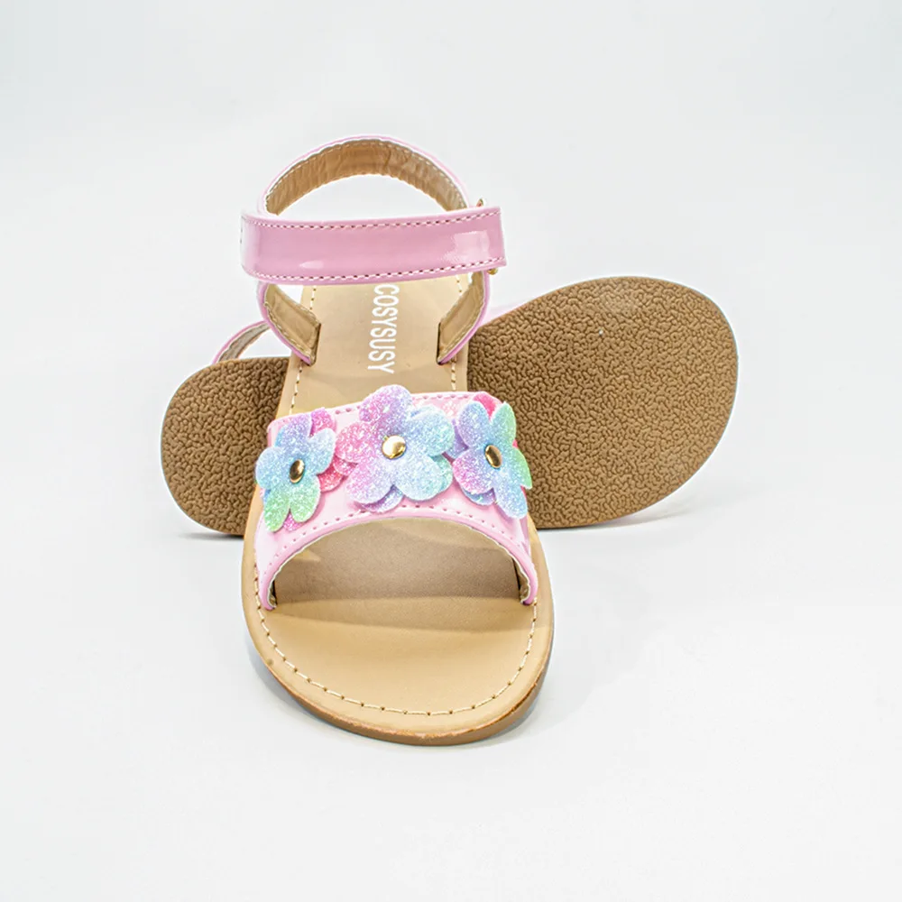 Girls Rhinestone Bow Leather Platform Girls Sandals Beige/Pink Summer Shoes  For Kids From Musuo05, $14.01 | DHgate.Com