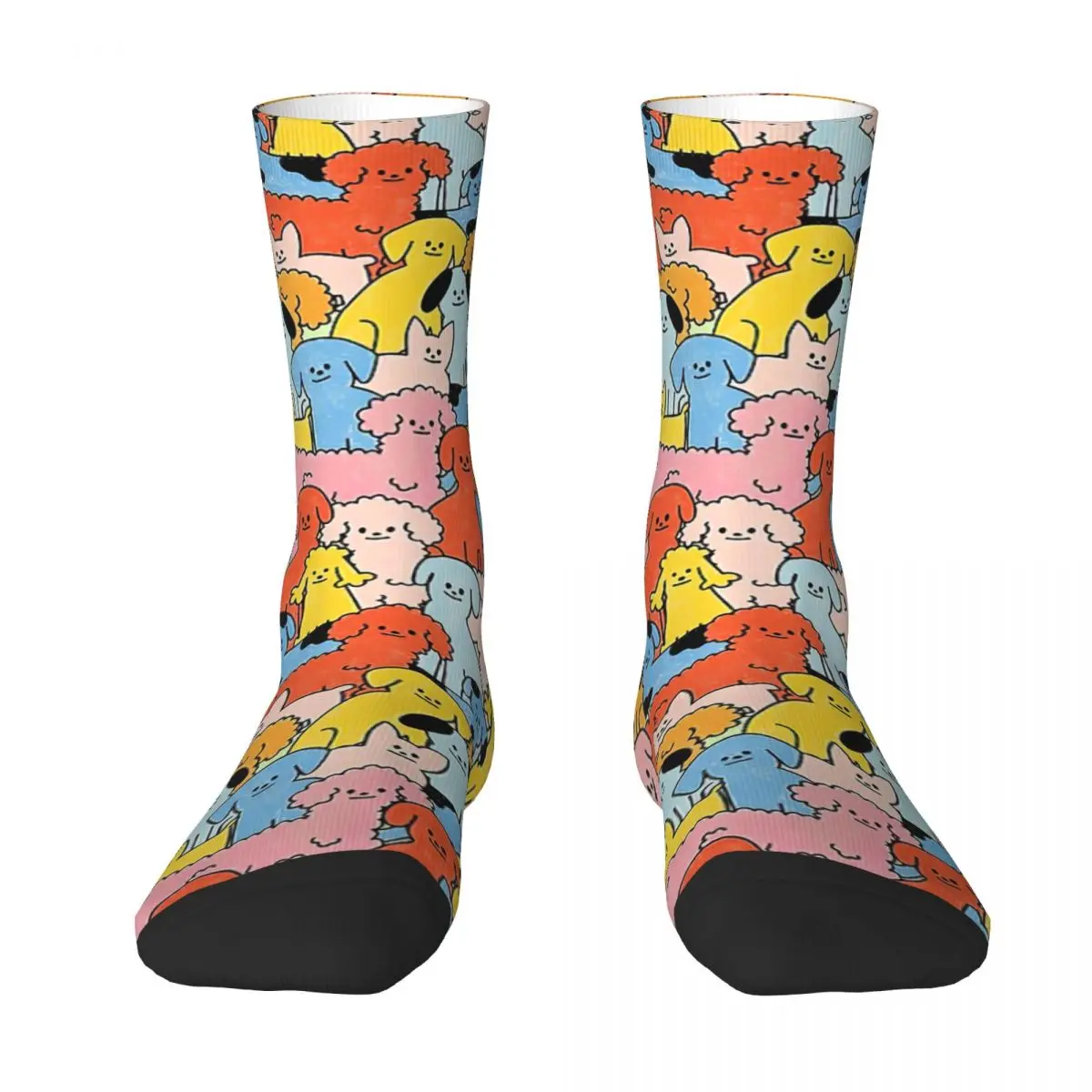 Pup Rally - The Peach Fuzz Adult Socks,Unisex socks,men Socks women Socks
