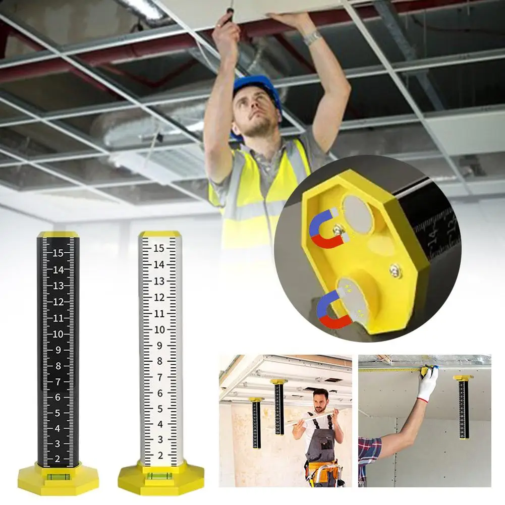 【Must-Have Gadgets】 Steel Leveling Artifact Ceiling Leveling Special Ruler Tool Tiles Height Equal Floor Ruler Gradienter Wall Lay Tool.