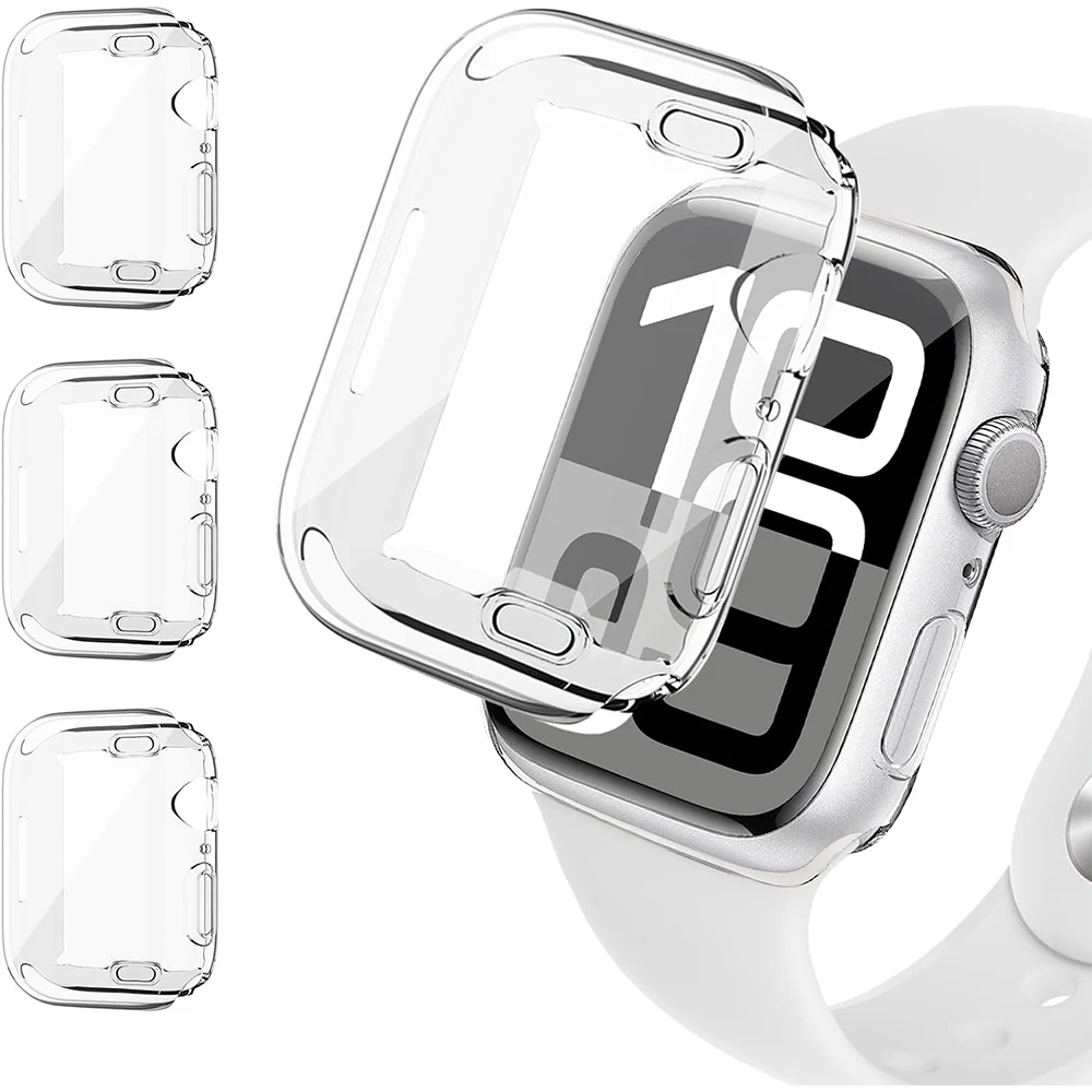 4-Pack Transparent Screen Protector Covers
