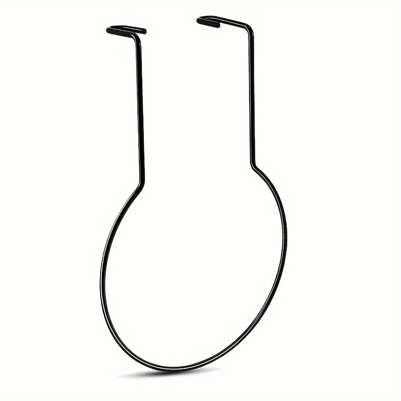 Car cowboy hat hook holder metal vehicle headrest hook for caps durable hat rack accessory for truck SUV car interior accessory car seat headrest hook car storage hook