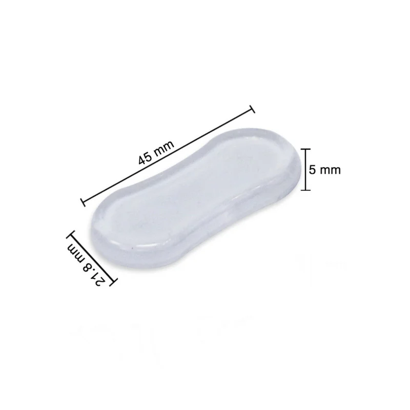 4PCS Toilet Seat Bumper Shockproof Pads Closestool Universal Transparency Protective Anti-collision Shock Mat Bathroom Supplies