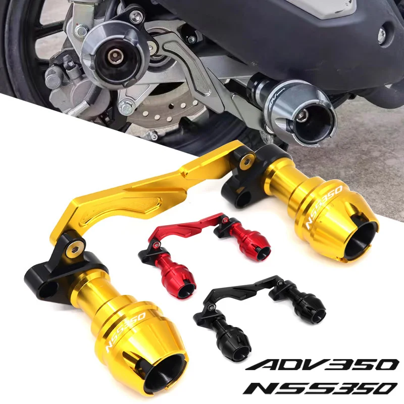 

Мотоциклетные аксессуары для Honda ADV NSS FORZA 350 ADV350 NSS350 глушитель трубка рамка Защита Рамка слайдер защита от удара