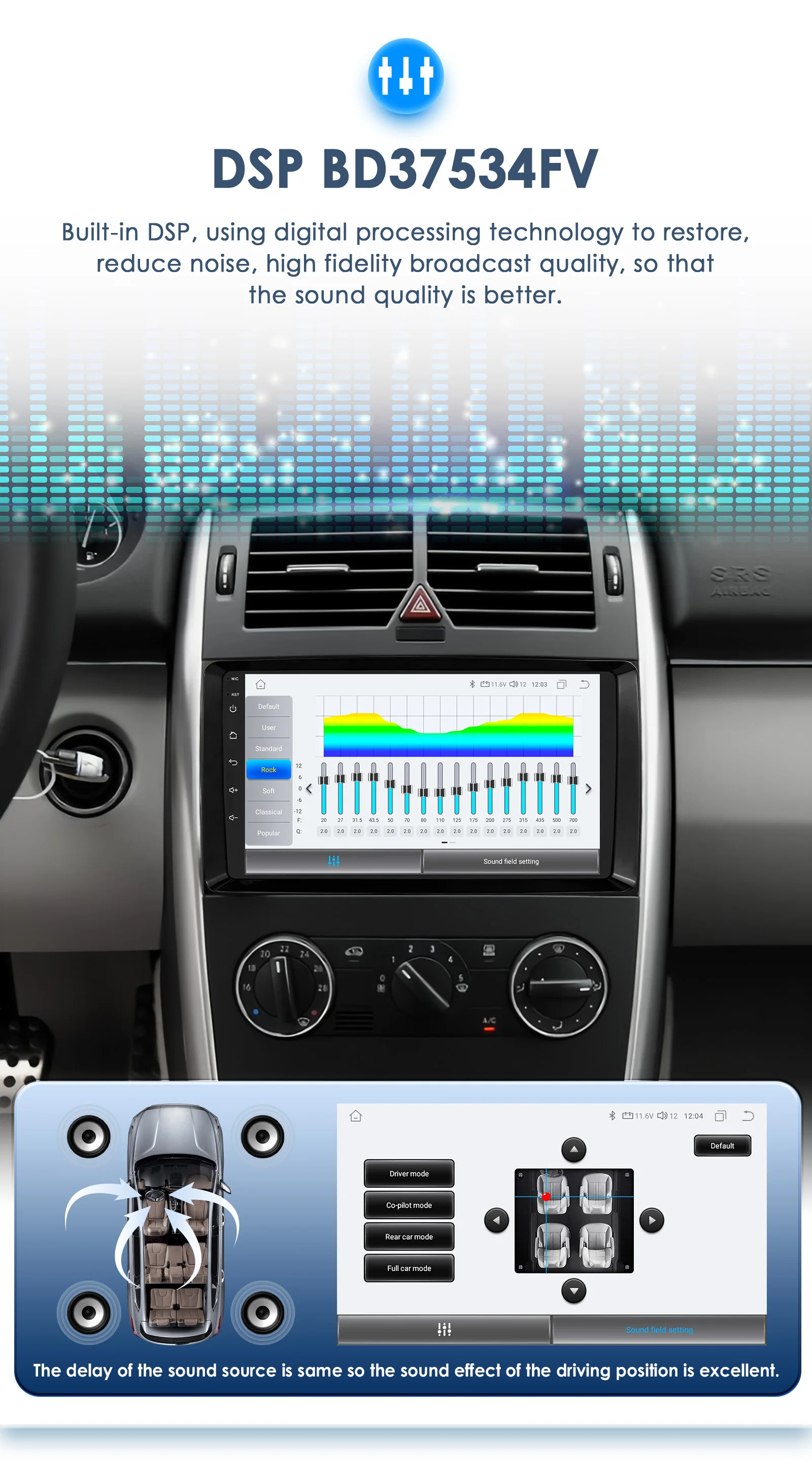 6G+128G 8 Core Android Autoradio per Mercedes Benz Class A W169 Class B W245 W639 Vito W639 Viano W906 Sprinter Wireless Carplay Android Auto Mirror Link Bluetooth FM/RDS/DSP/SWC WiFi GPS [9 Pollici