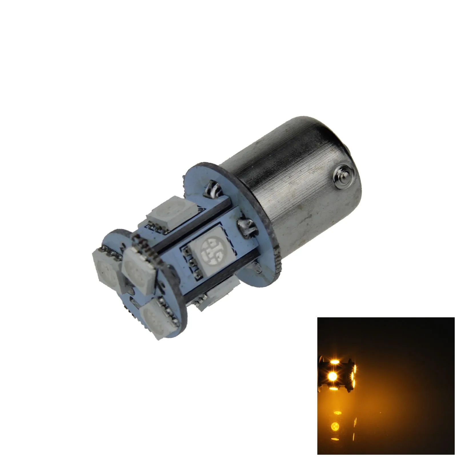 

1X Желтый RV 1156 резервная лампа задняя лампа 8 излучателей 5050 SMD LED 1147 63 1251 D001-Y
