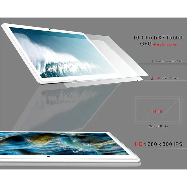 ANDROID 10 TABLET, YESTEL 10 Inch Tablets (GMS Certified ) Grey EUR 198,88  - PicClick IT