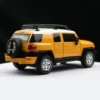 1/32 TOYOTA Cruiser FJ Toy Car Model Diecast Alloy SUV Off Road Collection Pull Back Sound & Light Gift For Children Kid Boys 5