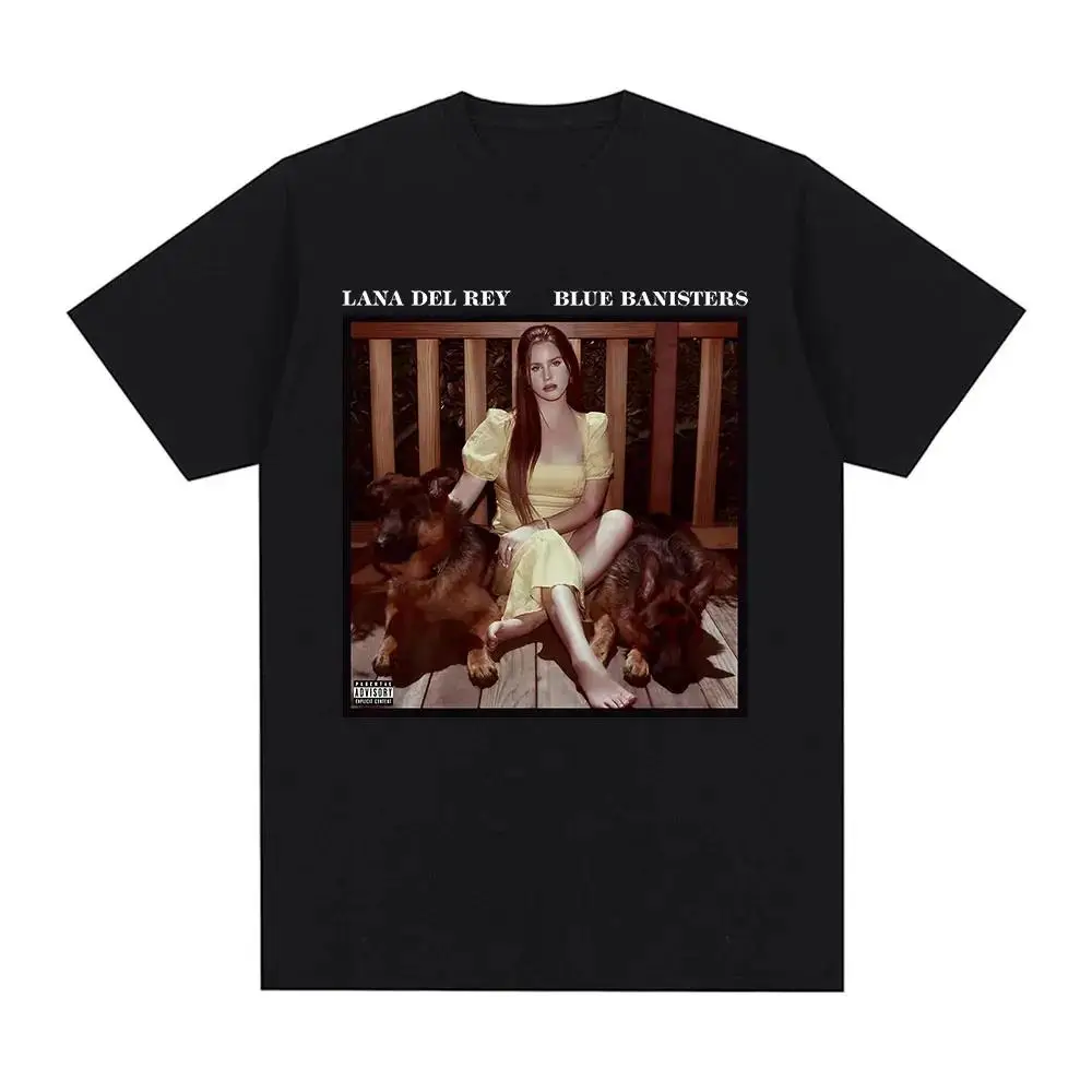 가수 Lana Del Rey 프린트 T 셔츠 남성 여성 패션 힙합 streetwear 하라주쿠 반소매 플러스 사이즈 T 셔츠 유니섹스