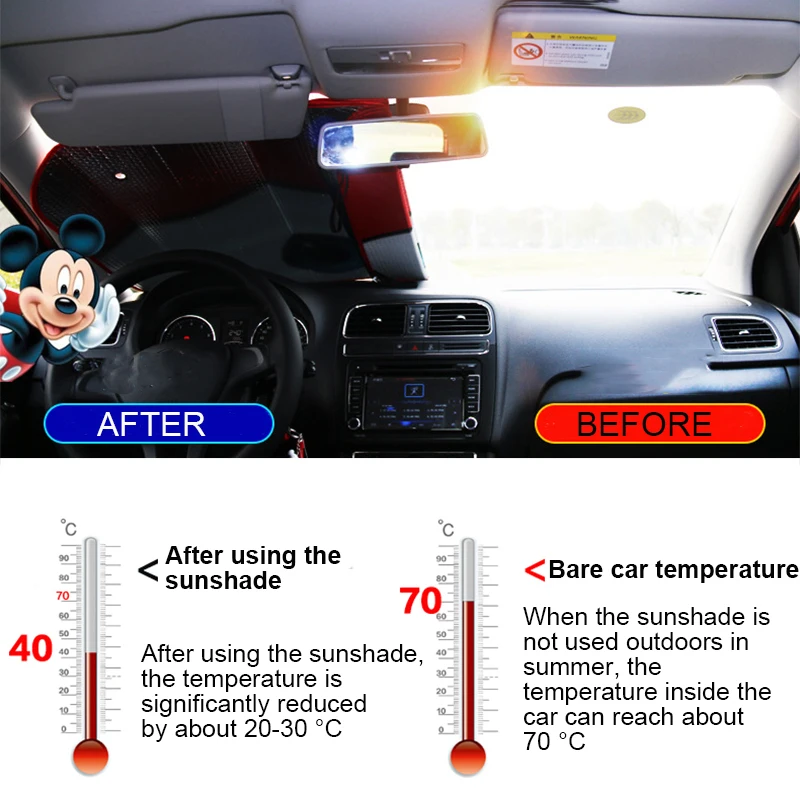 Windshield Sunshade Car Sunshade Windshield Sun Shade Car Cover 6 Colors Eyes Heated Windshield Sunshade Car Window Windscreen Cover Sun Shade Auto Sun Visor Car-covers Car Solar Protection
