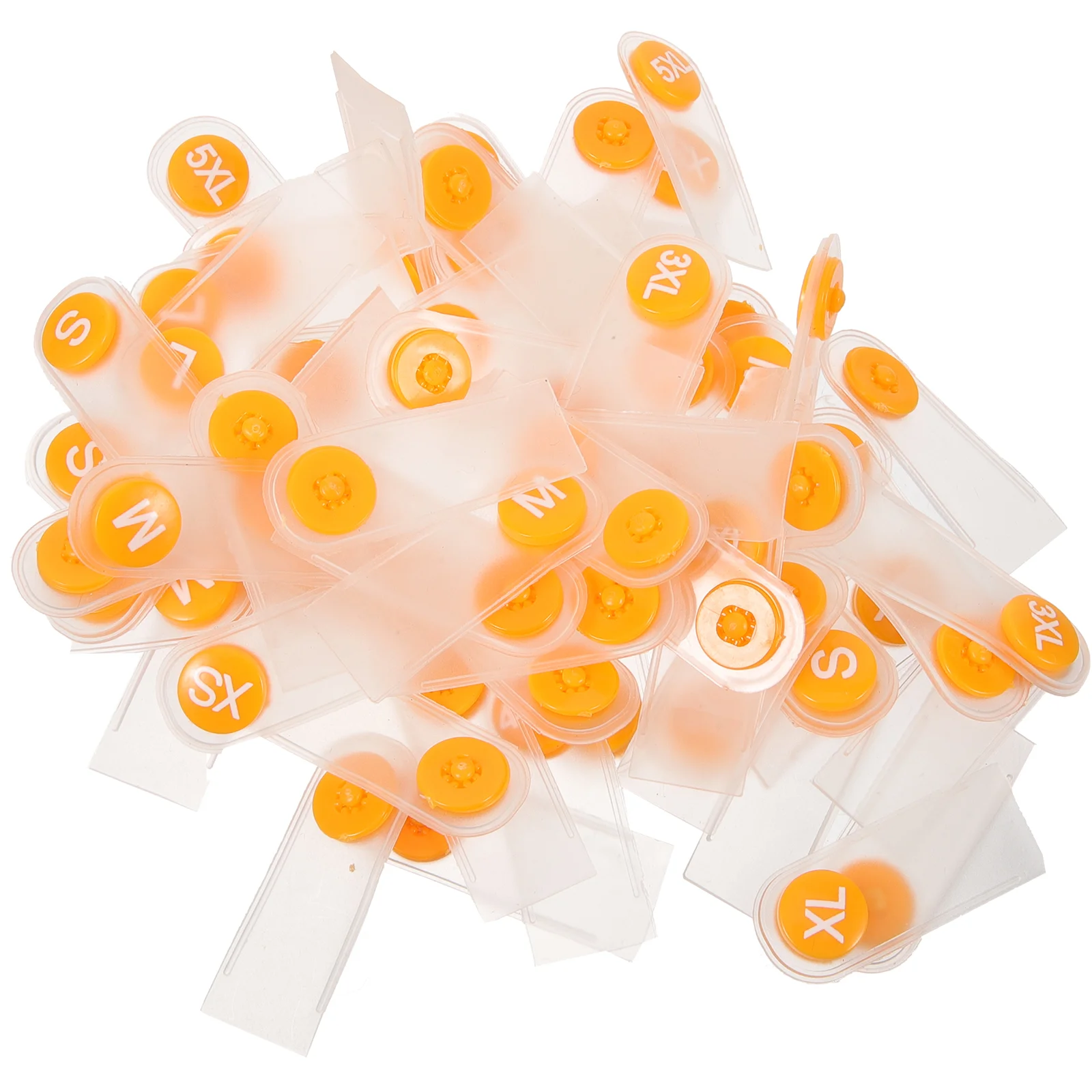 

Clothing Accessories Dreses Plastic Size for Clothes Washable Garments Tags Dreses