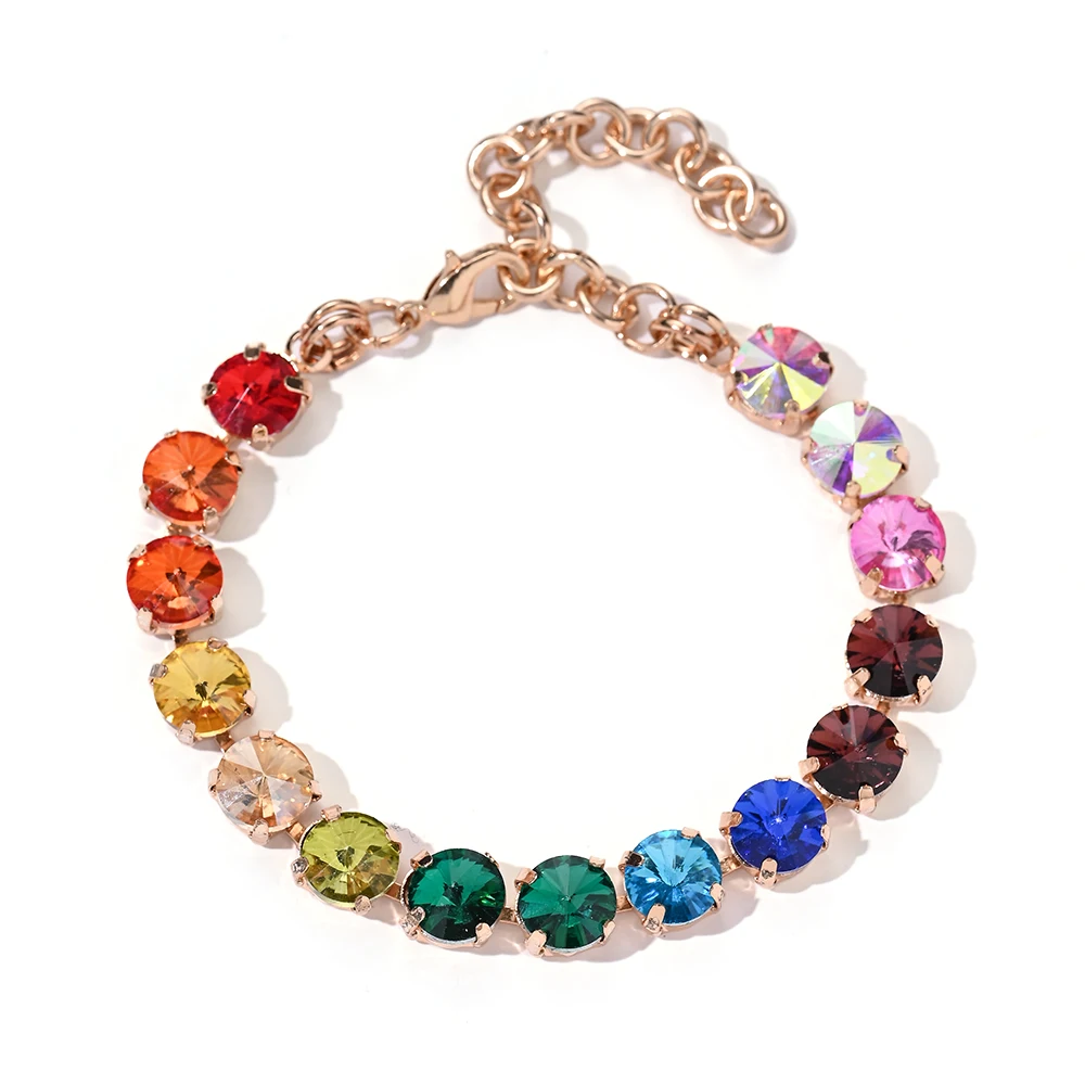 Luxuriöses Strass-Armband für Damen, trendige Vintage-Armreifen, Party, Festival, Hochzeit, Alltag, Schmuck, Accessoires, beste Geschenke – Detail 6