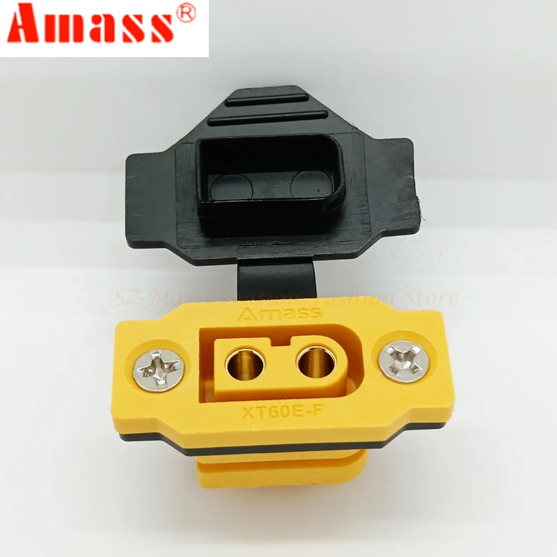 Amass Yellow/Black XT60E-F Female Plug XT60 XT60H Male