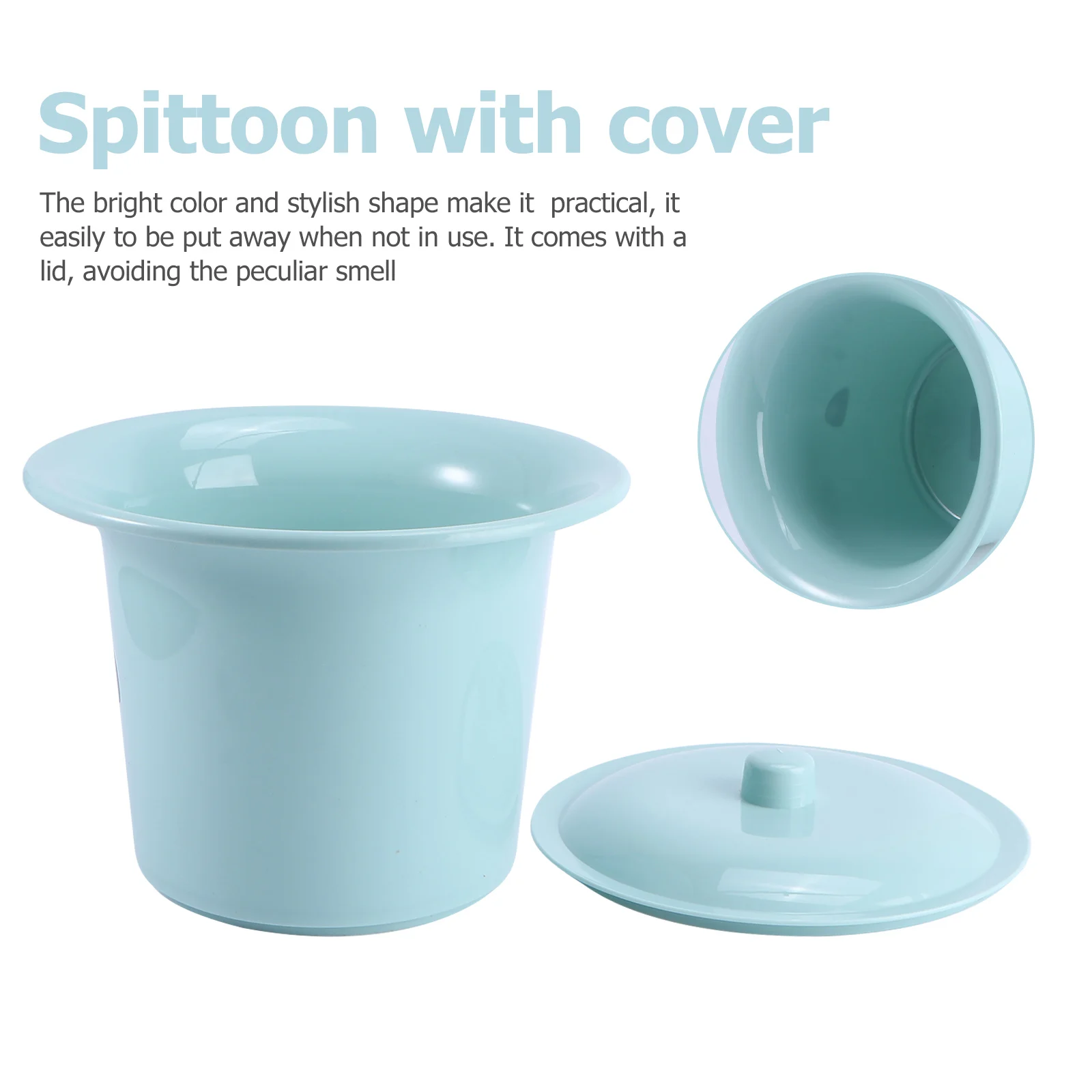 Urinal Chamber Pot Bucket Bedpan Bedside Emergency Urinelidpots Adults Toilet Spittoon Potty Bottle Women Pee Portable Commode 2