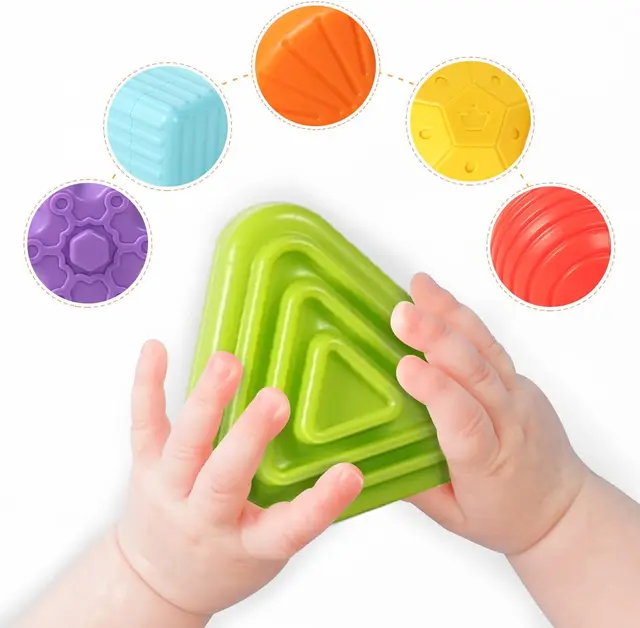 11186-46f683.jpg Sensory Shape Sorting Cube Toy for Toddlers 1-3 Years, Developmental Learning Gift with Textured Blocks