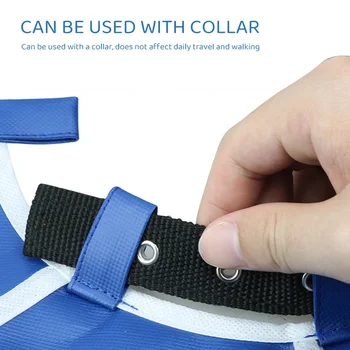 Pet Cat Dog Recovery Collar Adjustable Anti-Bite Beauty Protective Wound Cover Puppy Neck Recover Collar Pet Protection Collar 3