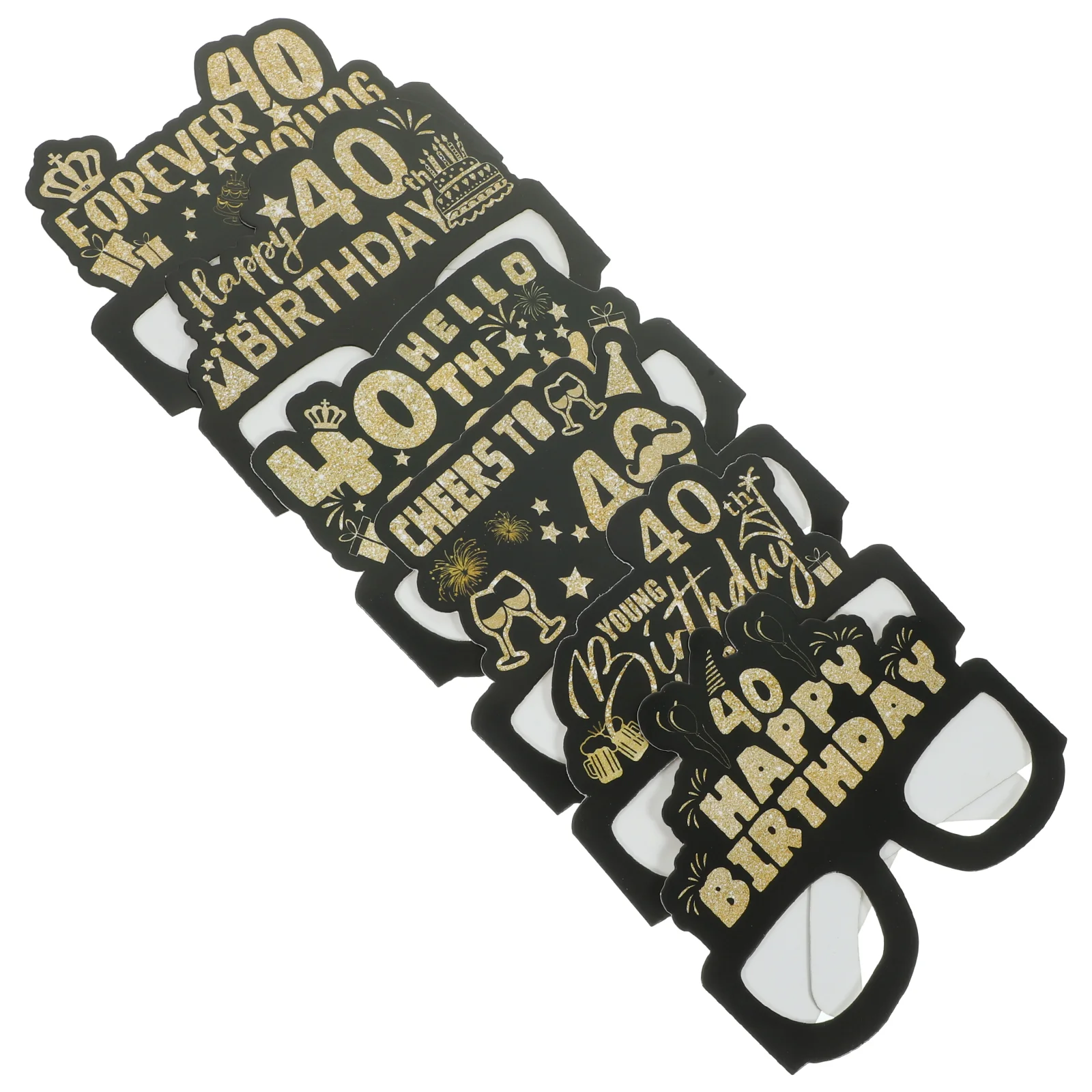 

Очки для вечеринки в честь 40-го дня рождения, 12 шт.