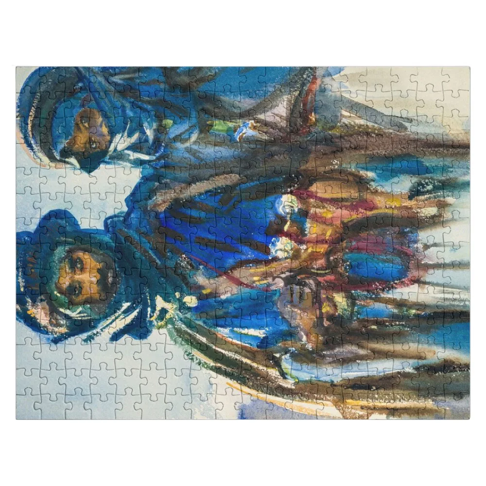 John Singer Sargent - Bedouins Jigsaw Puzzle Custom Puzzle Photo Toys For Children