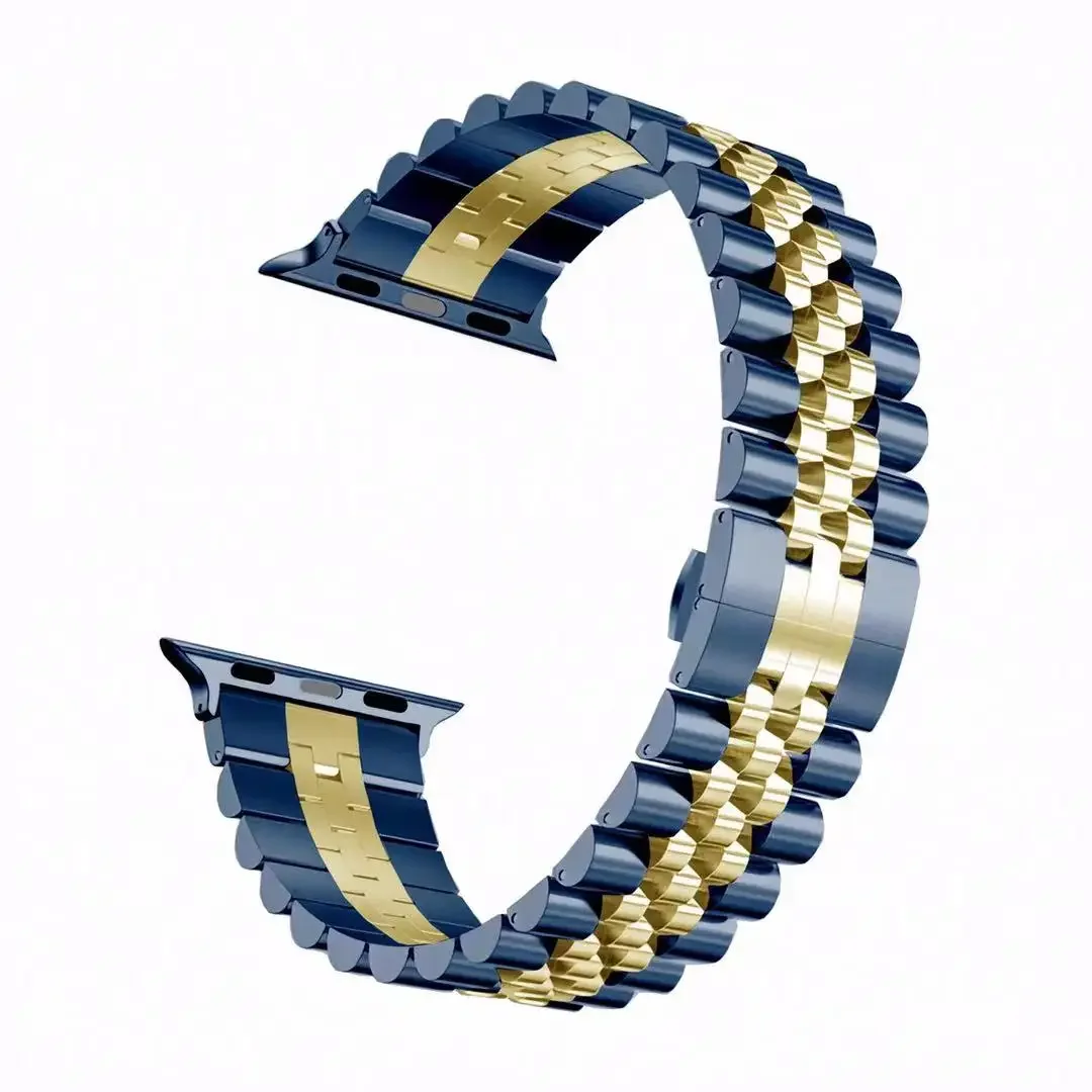 Premium Steel Strap for Apple Watch - Elegant Metal Replacement Bracelet