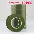 10pcs-Olive green