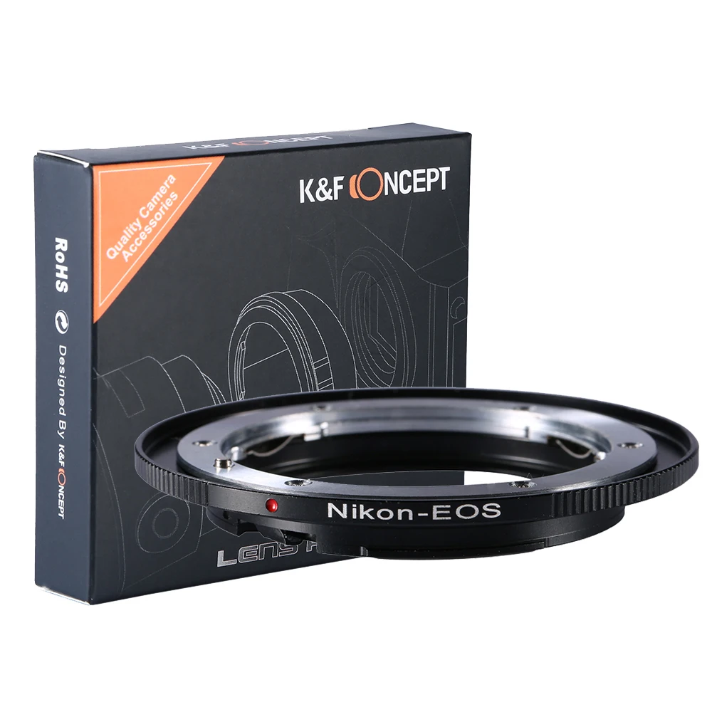 Concept Nikon para Canon Eos Lens Adapter Mount para Nikon f ai Ais d ef 1dx 5ds 5d3 6d2 7d 700d 750d 760d k & f