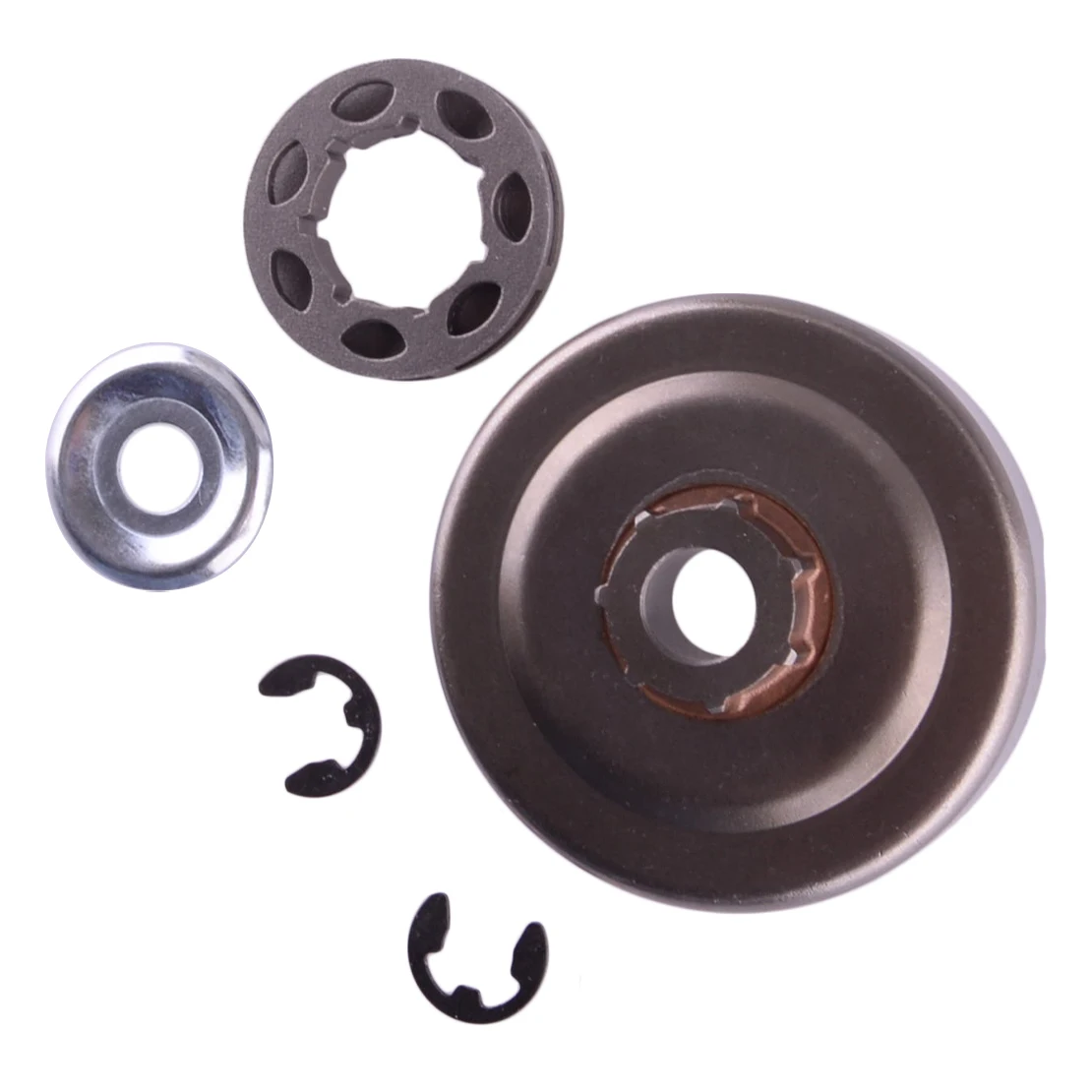 

99944400395 3/8" 7T Clutch Drum Washer Clip Rim Sprocket Kits Fit for Echo CS-352 CS-310 305S 340S Chainsaw