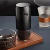 New Electric Coffee Grinder USB Type-C Charging Portable Nuts Grains Pepper Coffee Bean Grinder Home Travel Black grinder 1