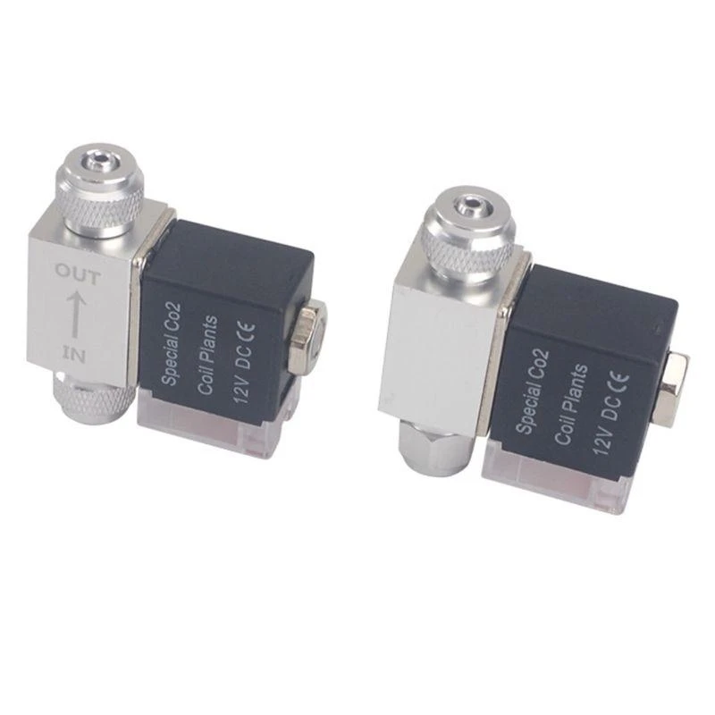 Aquarium CO2 Regulator System with Low Temperature Solenoid Valve
