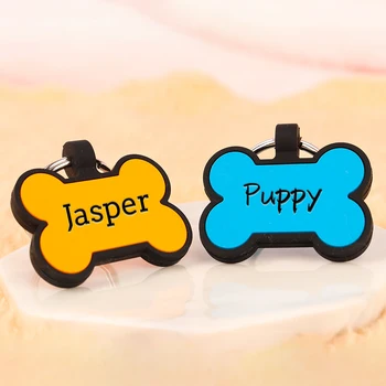 Custom Silicone Dog Tag 1